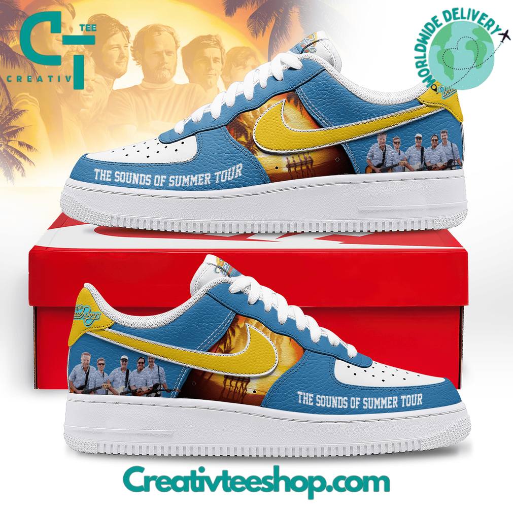 The Beach Boys “The Sound of Summer Tour” Special Air Force 1 Shoes