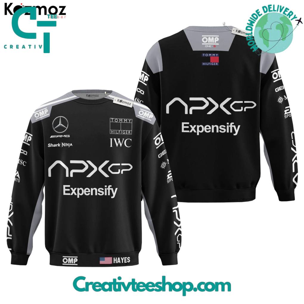 Mercedes F1 Team x F1 The Movie 2025 APXGP “”Brad Pitt”” Special Sweatshirt