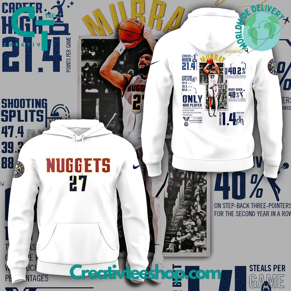 Denver Nuggets Jamal Murray’s 2024-25 Season Limited Edition Hoodie