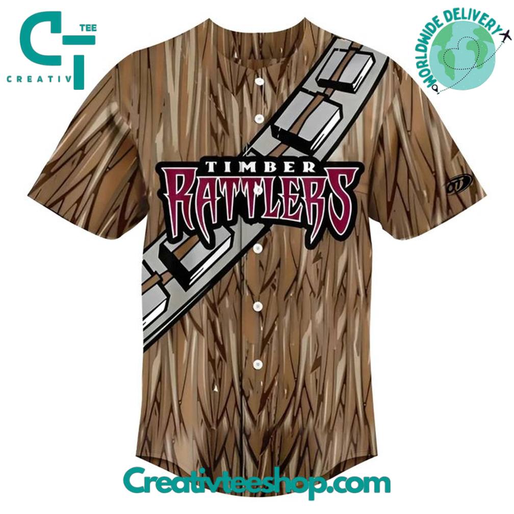 Wisconsin Timber Rattlers x Star Wars Night 2025 Custom Baseball Jersey