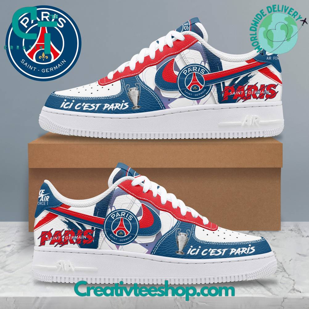 Paris Saint-Germain UCL Champions 2025 Special Air Force 1 Sneaker