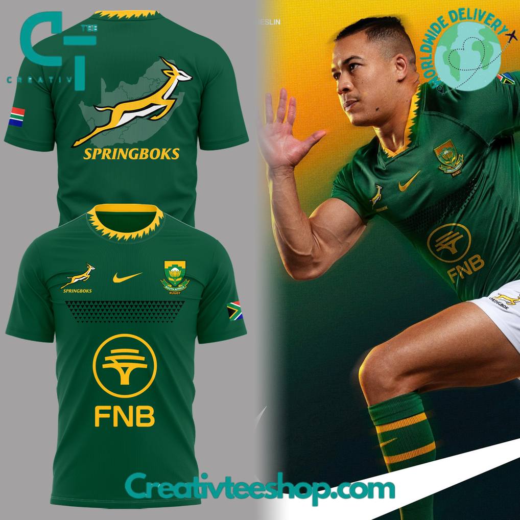 South Africa Springboks 2025 New National Team Shirt