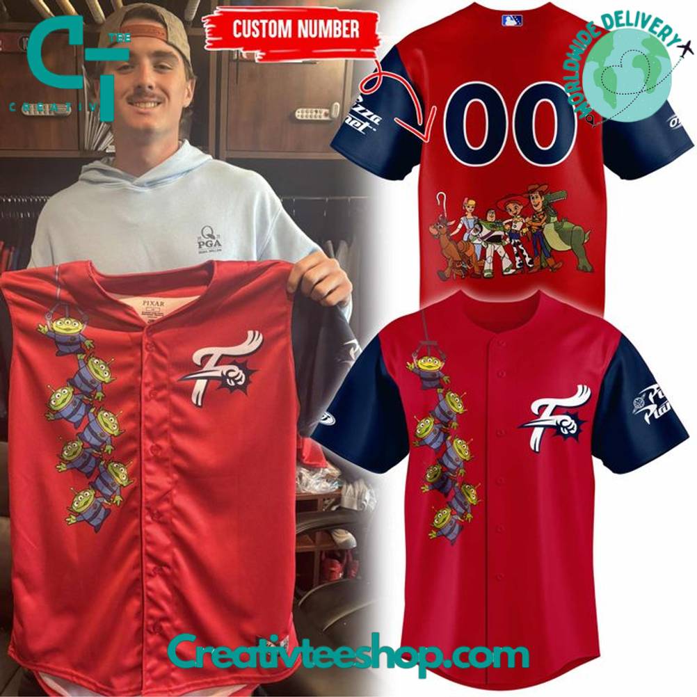 Reading Fightin Phils x Toy Story Baseball Jersey