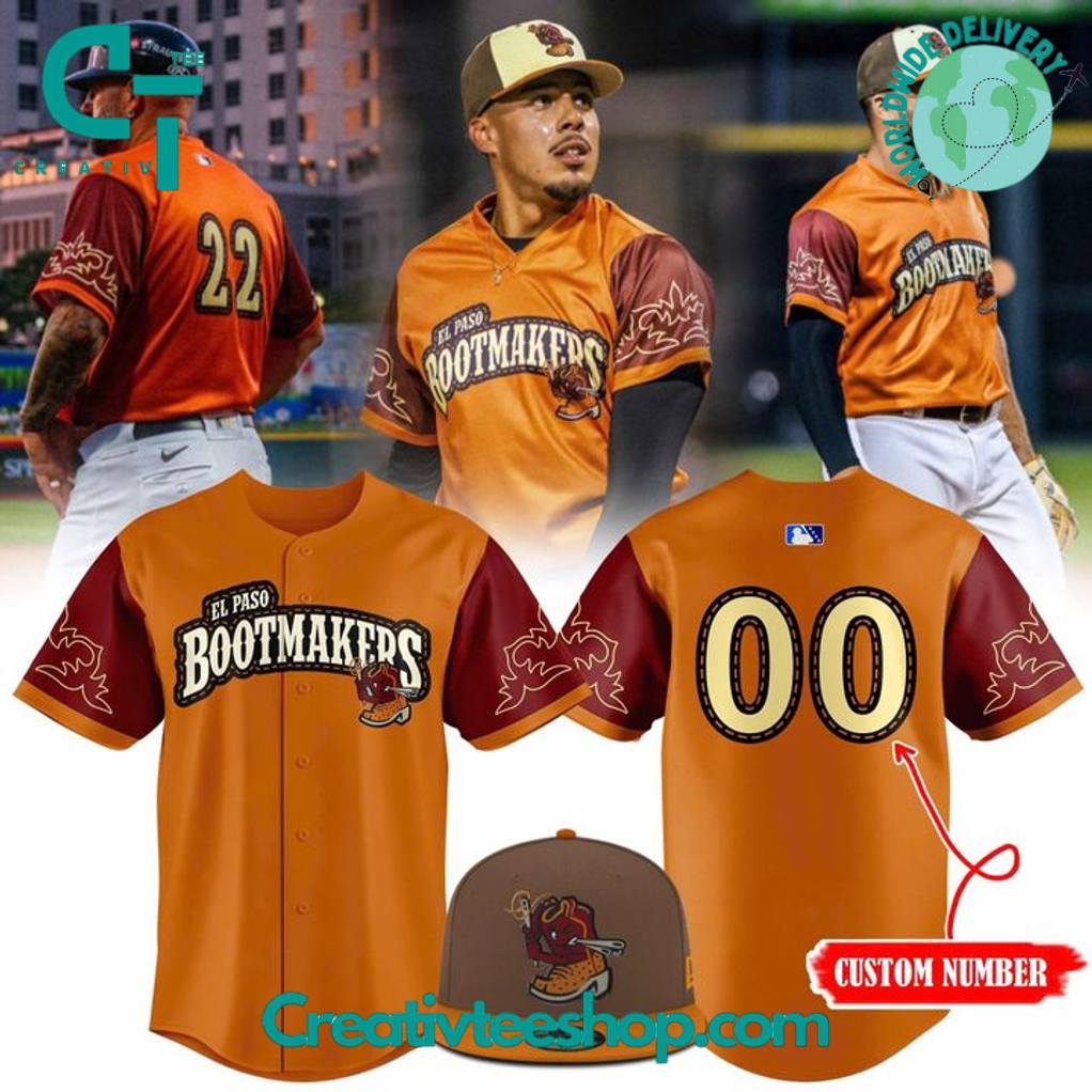El Paso Chihuahuas 2025 Bootmakers Special Custom Jersey