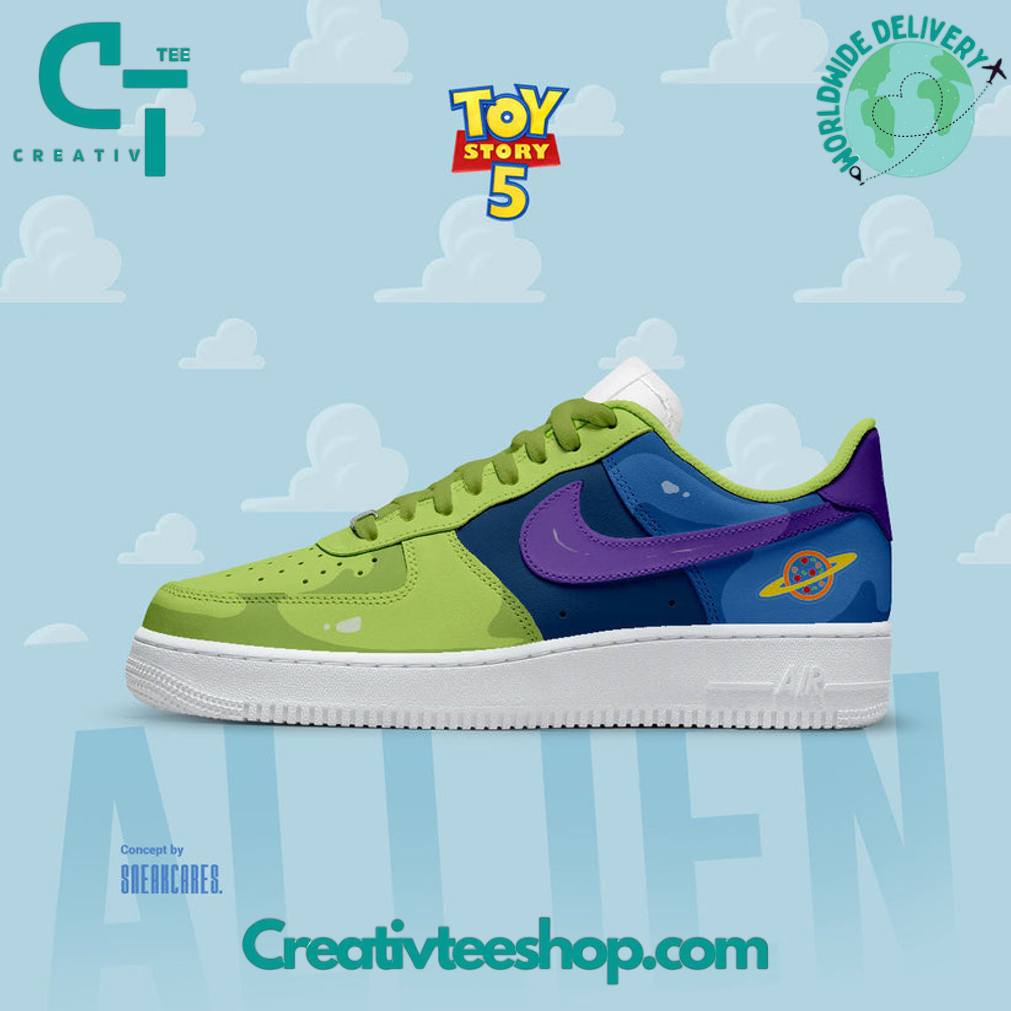 Toy Story Little Green Aliens Special Air Force 1 Sneaker