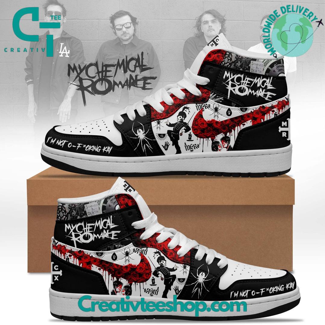 My Chemical Romance Limited Edition Air Jordan 1 Shoes