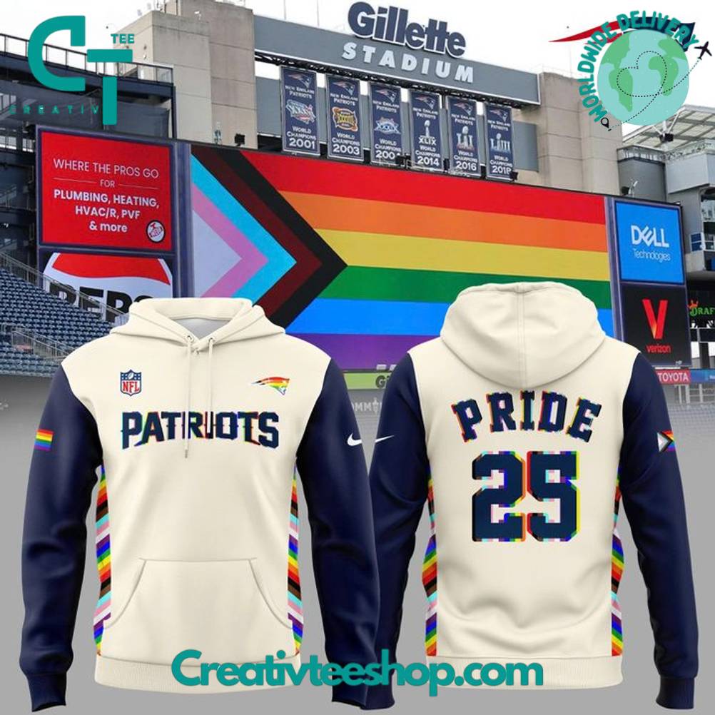 New England Patriots x Celebrate Pride Month 2025 Special Hoodie