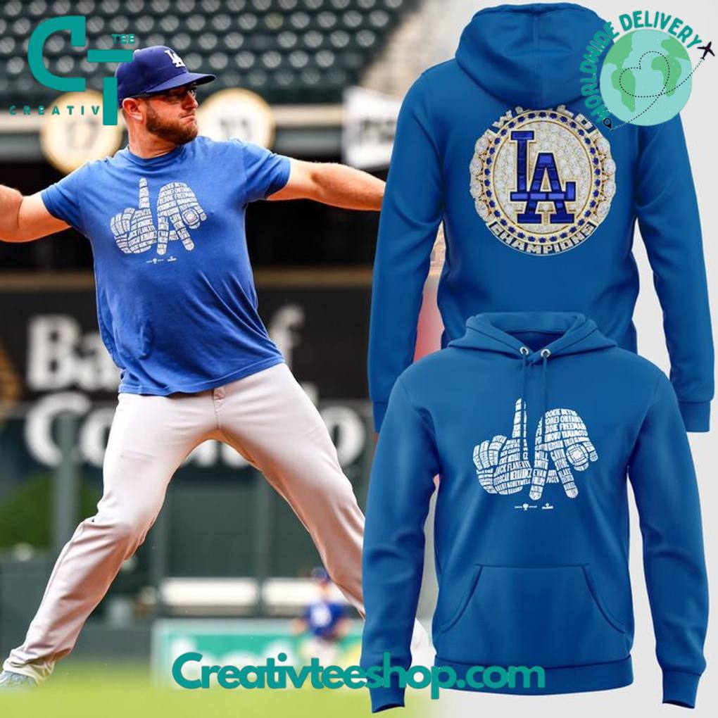 Los Angeles Dodgers Upside Down Special Hoodie