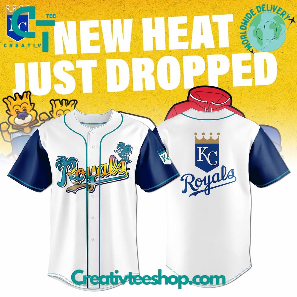 Kansas City Royals New Heat Dropped 2025 Season Baseball Jersey