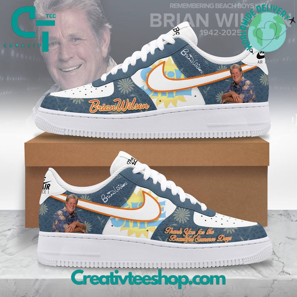 Brian Wilson “Thank you for the memories” Special Air Force 1 Sneaker