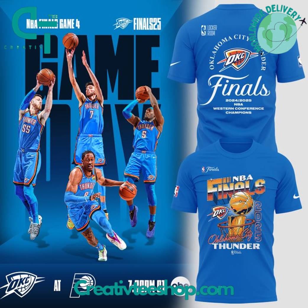 Oklahoma City Thunder NBA Finals 2025 Specail Tee