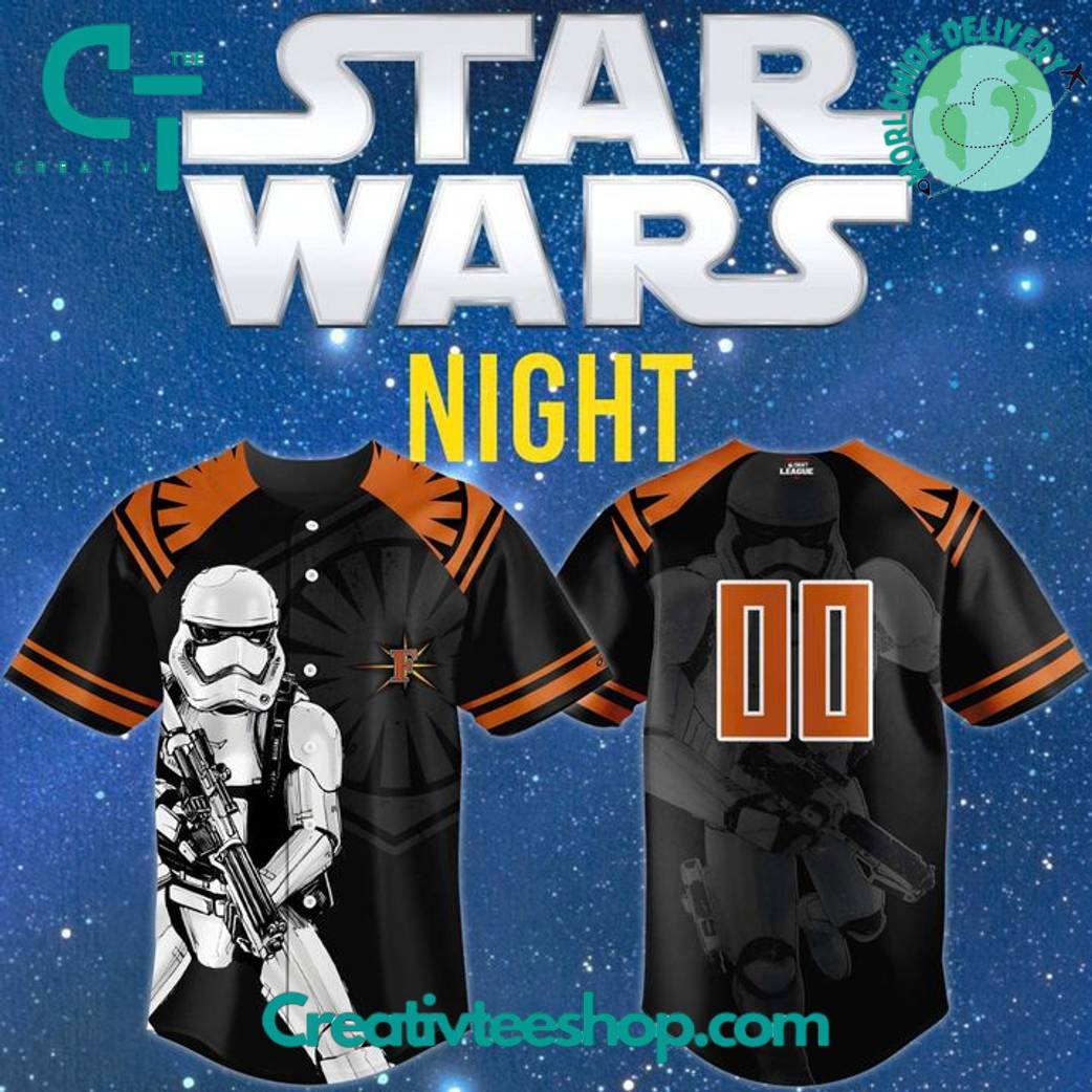 Frederick Keys x 2025 Star Wars Night 2025 Special Baseball Jersey