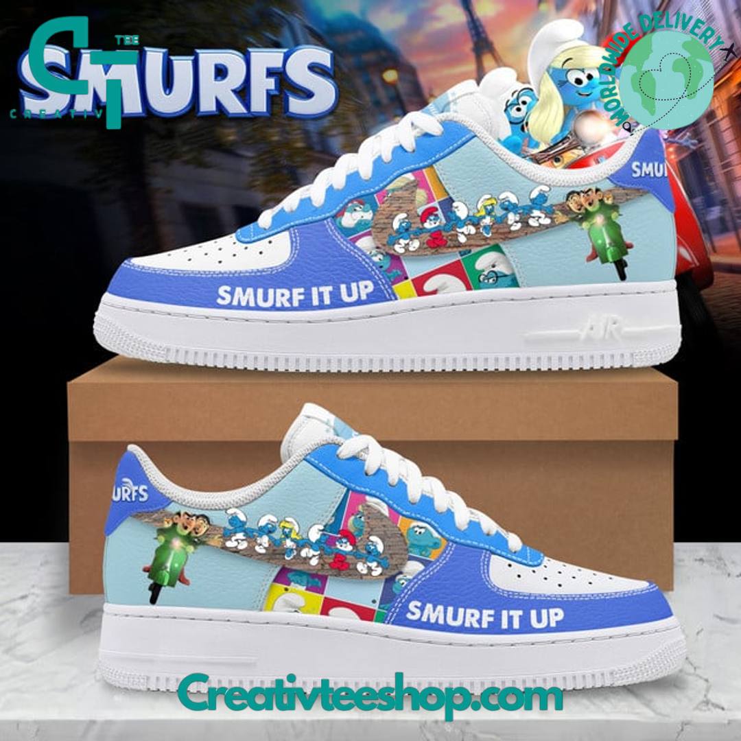 Smurfs “Smurfs It Up” Special Air Force 1 Sneaker