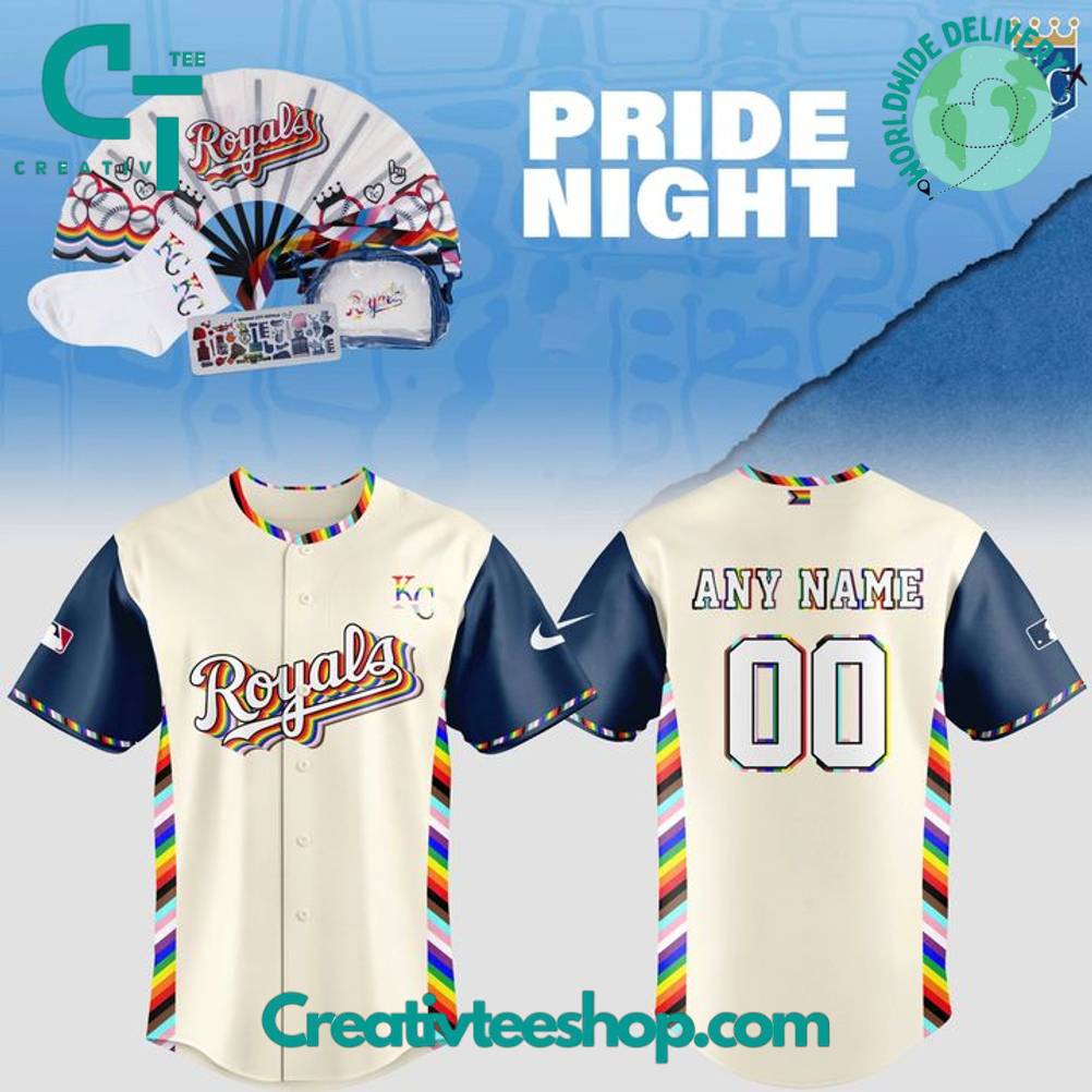 Kansas City Royals x Happy Pride Month 2025 Special Baseball Jersey