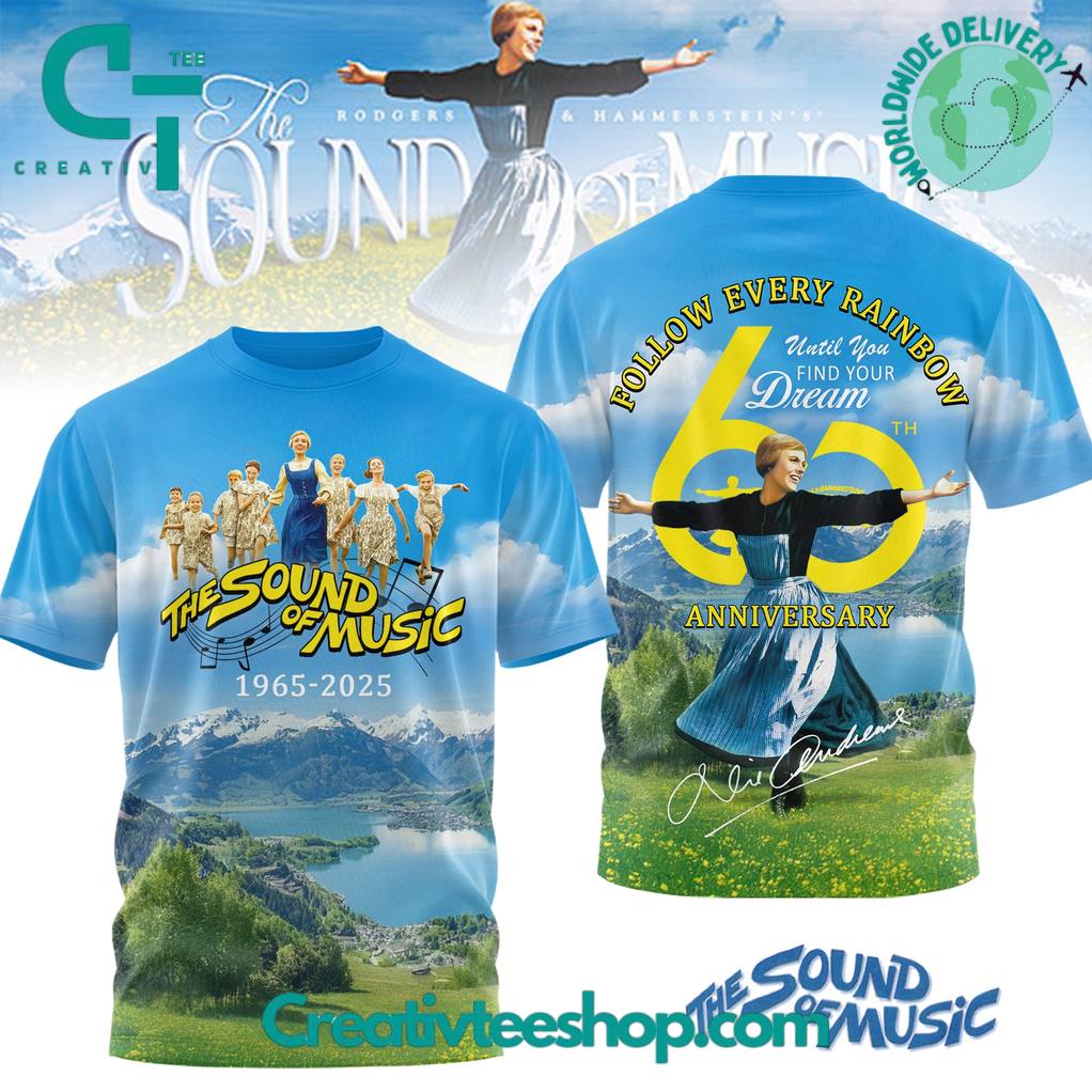 The Sound of Music 60th Anniversary 3D Shirt