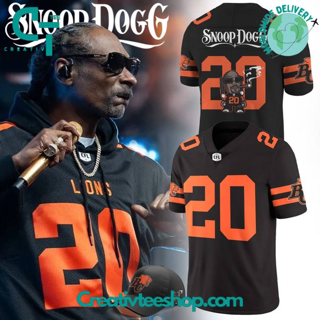 BC Lions x Snoop Dogg Concert Special Edition Football Jersey