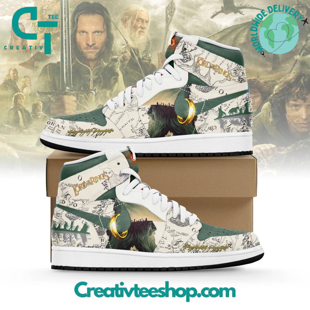The Lord of the Rings Limited Edition Air Jordan 1 Shoes