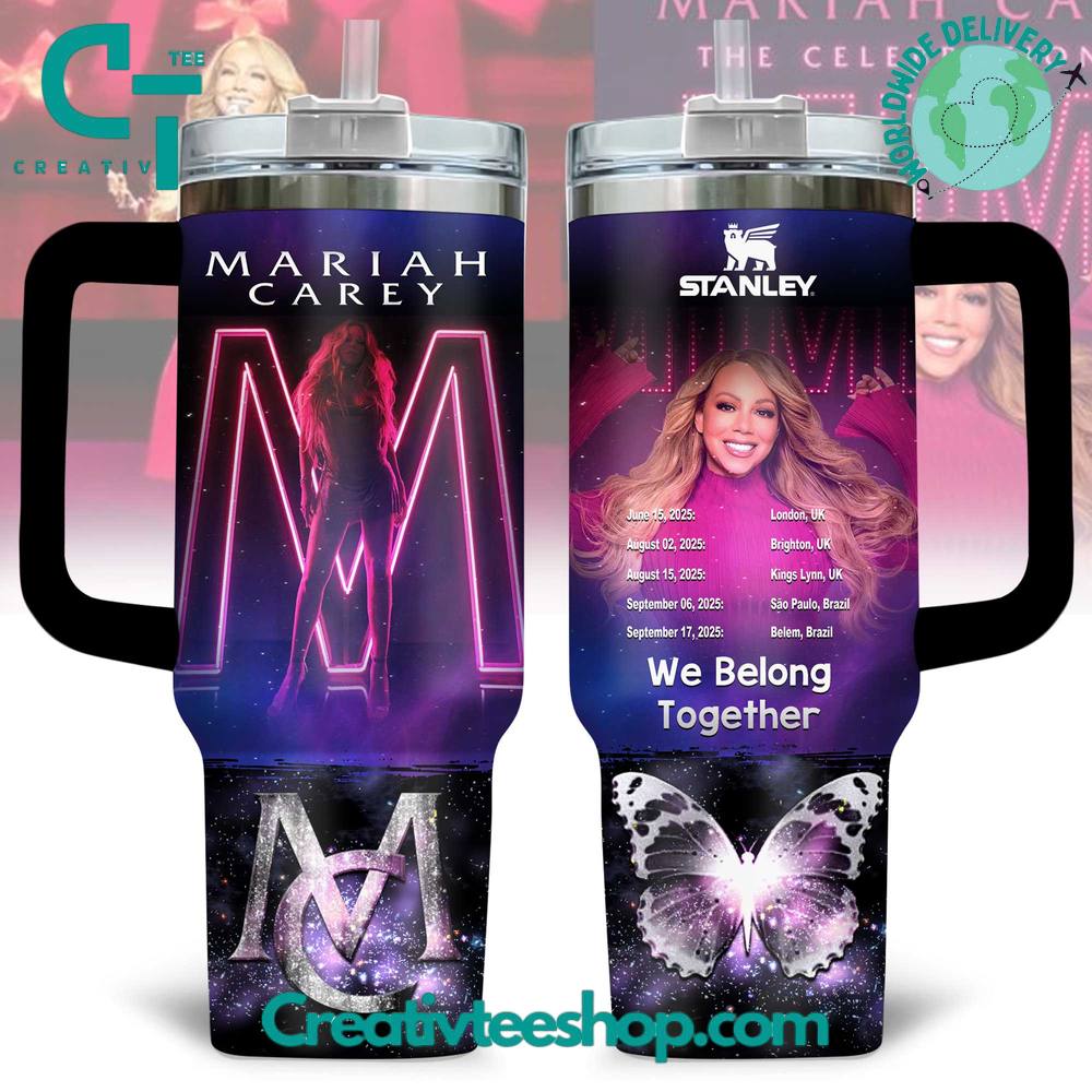 Mariah Carey “We Belong Together” Tumbler 40oz with Handle