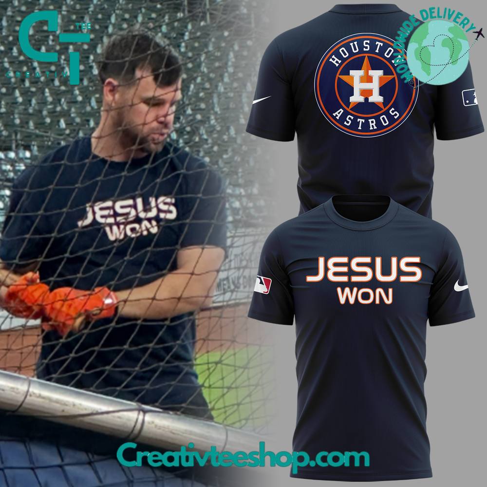 Houston Astros x Jesus Won Special Tee