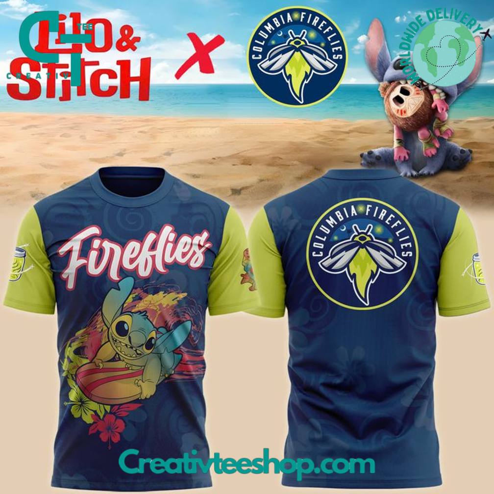 Columbia Fireflies x Lilo & Stitch 2025 Special Tee