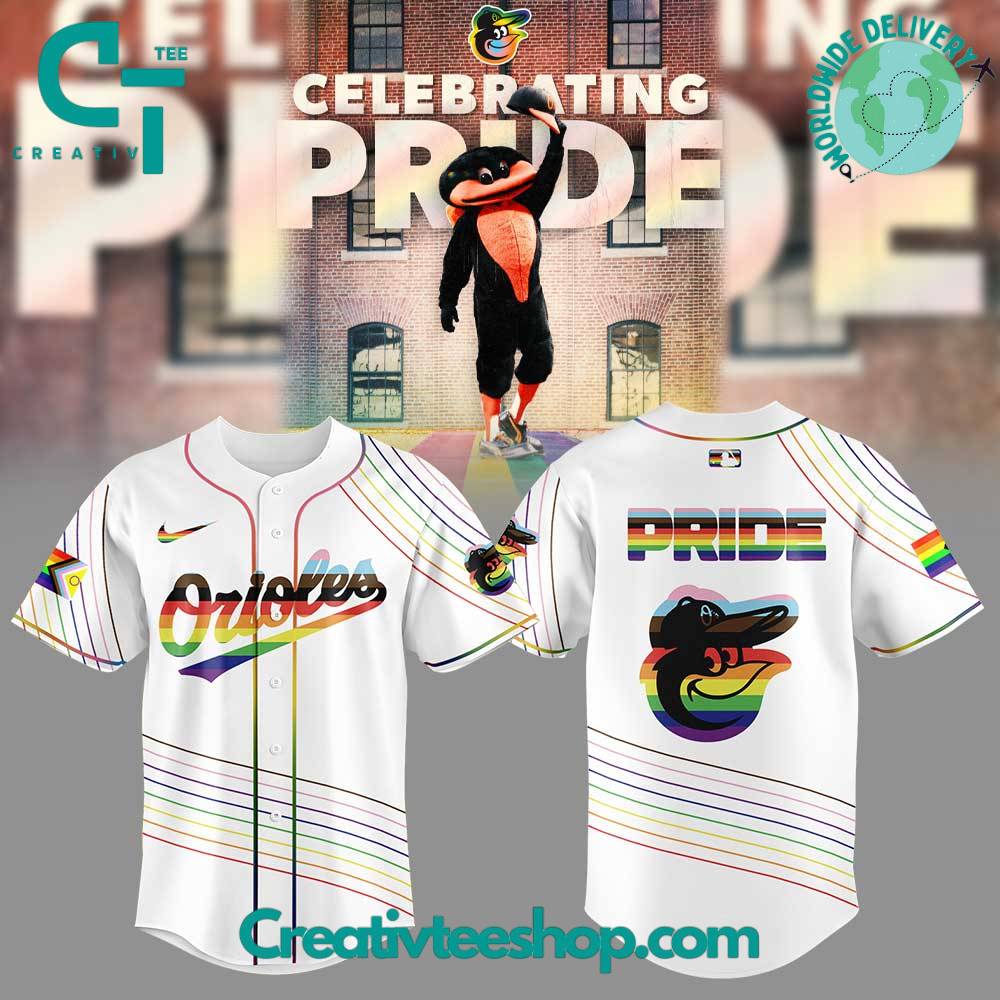 Baltimore Orioles Happy Pride Month Jersey Special Baseball Jersey
