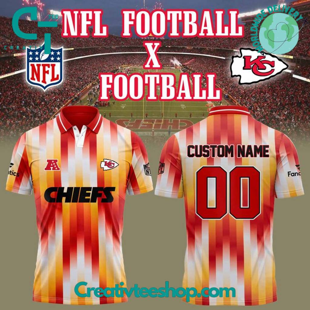 Kansas City Chiefs Custom Polo Shirt  Limited Edition