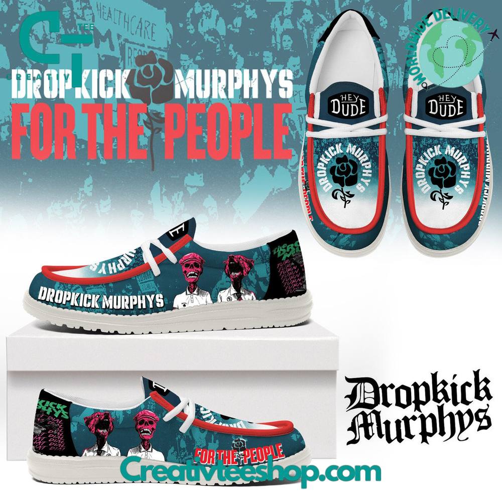 Dropkick Murphys “For The People” Special Loafer Shoes