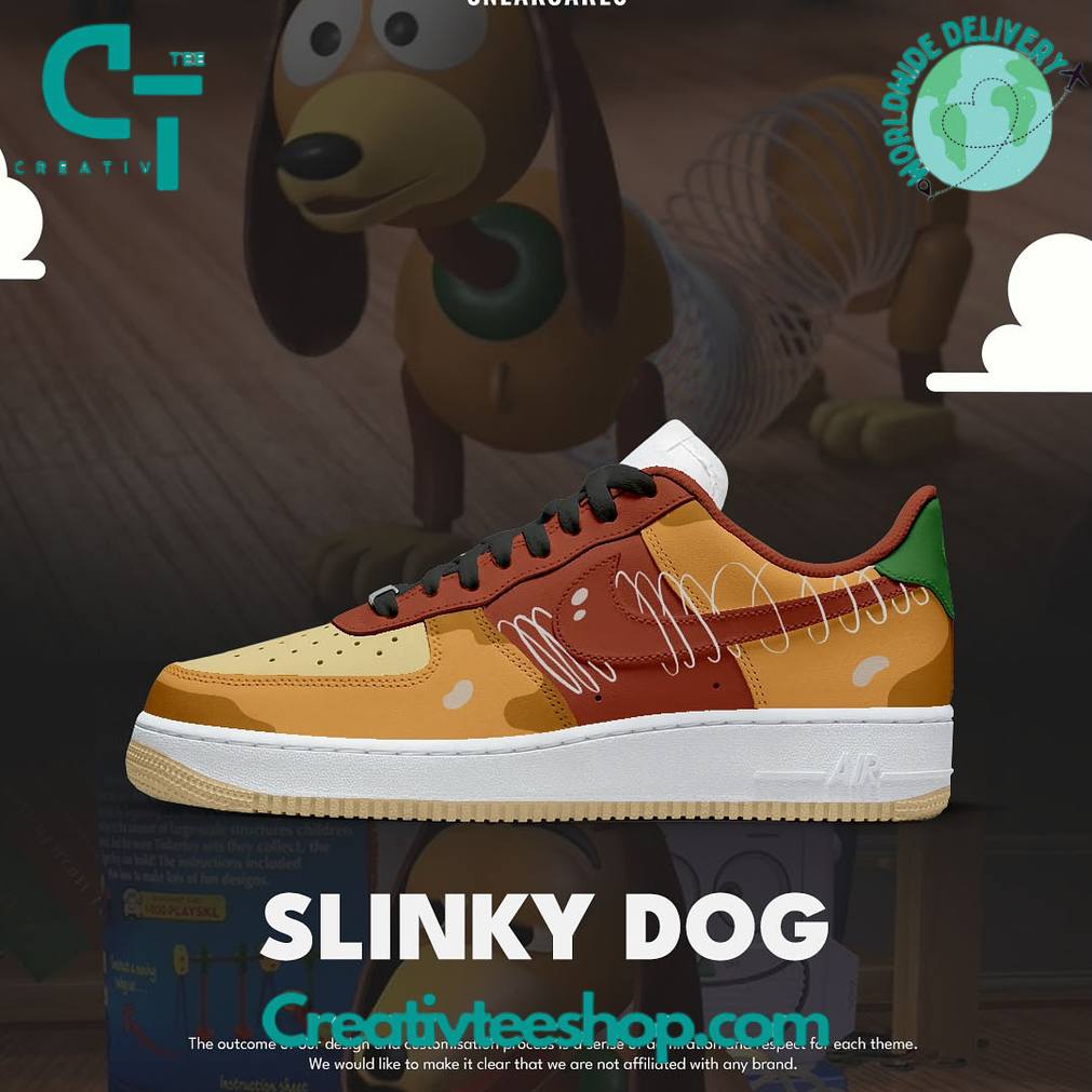 Toy Story Slinky Dog Special Air Force 1 Sneaker