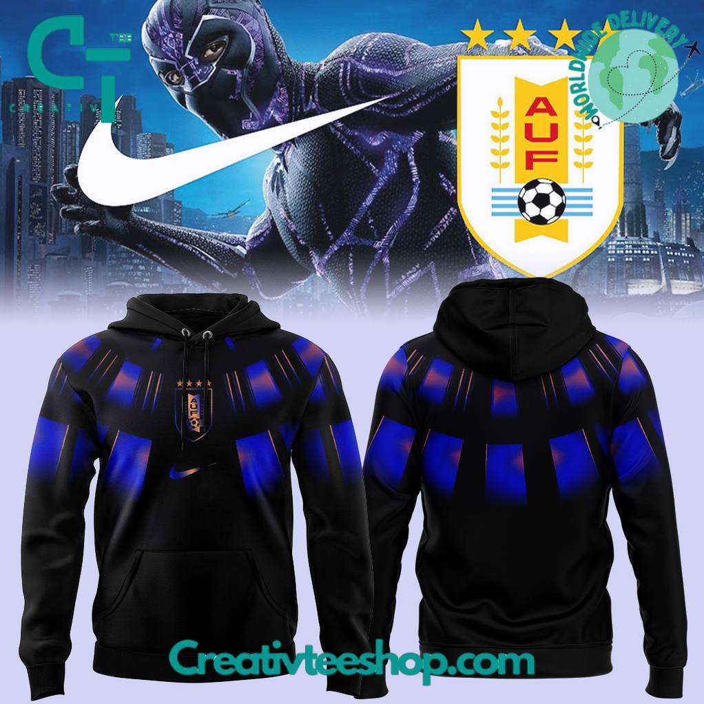 Uruguay National Football Team 2026 x Black Panther Special Hoodie