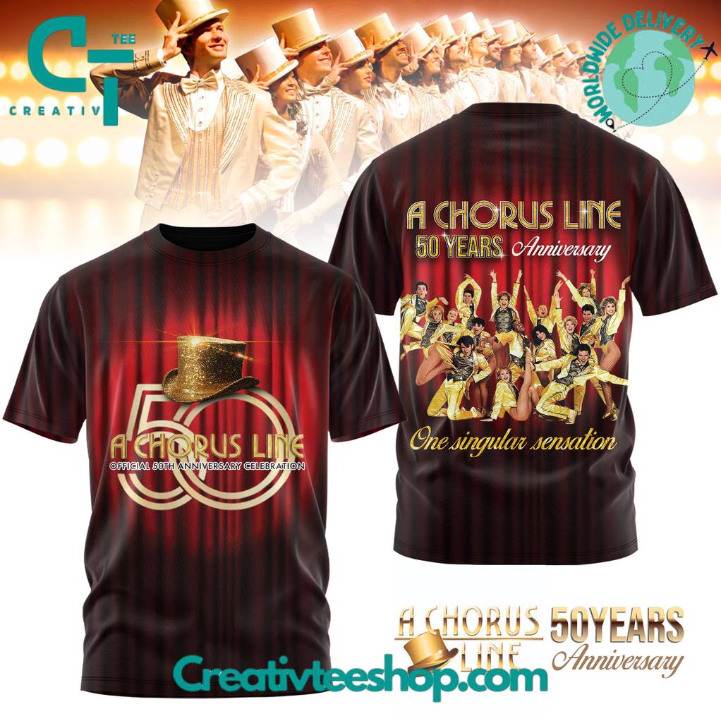 A Chorus Line 50 Years Anniversary 3D Shirt