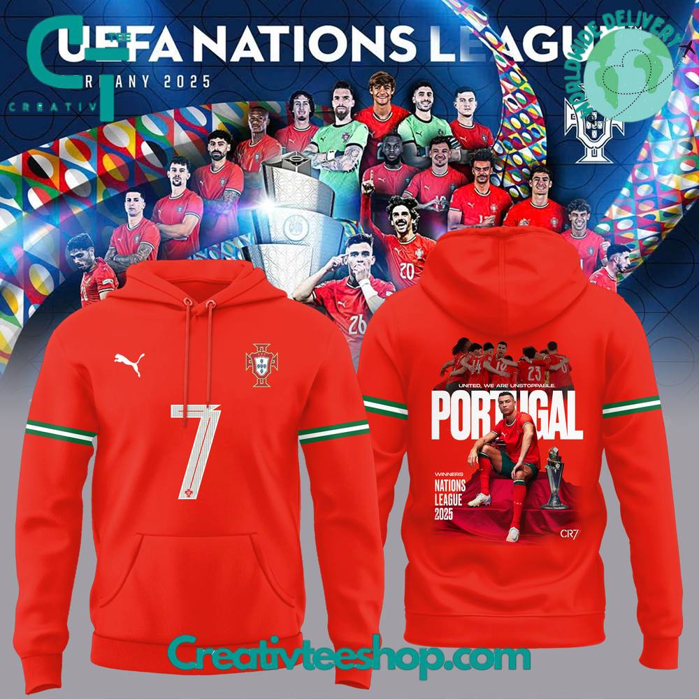 Portugal UEFA Nations League Champions 2025 Special Hoodie