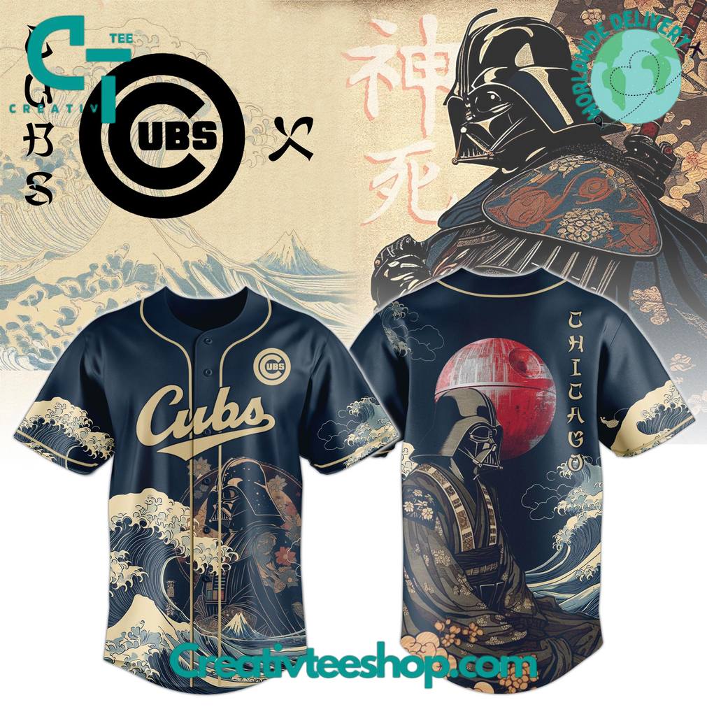Chicago Cubs x Lord Vader Japan Edition 2025 Baseball Jersey