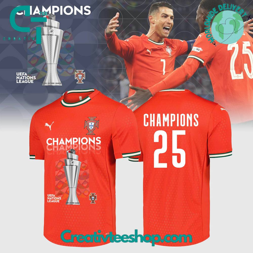 Portugal UEFA Nations League Champions 2025 Special Edition Soccer Jersey