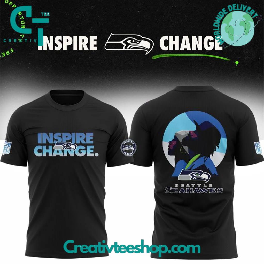 Seattle Seahawks x 2025 NFL Inspire Change Limited Edition Tee