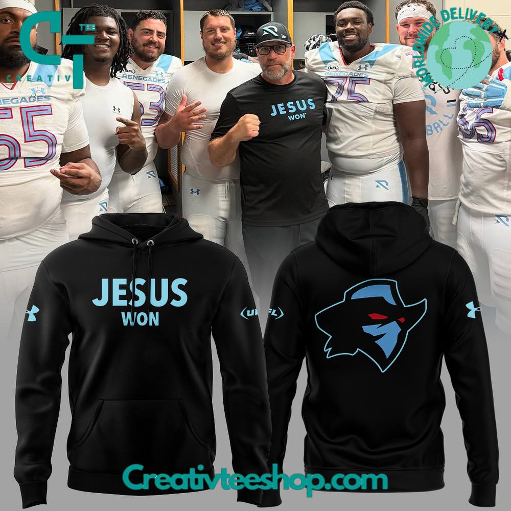 Arlington Renegades JESUS WON Special Hoodie