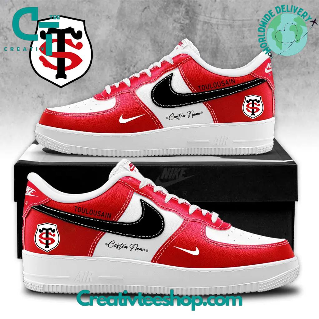 Stade Toulousain Rugby Custom Air Force 1 Sneaker