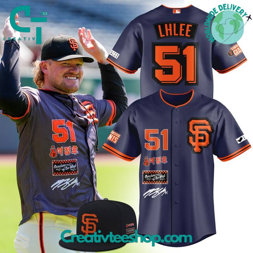 San Francisco Giants x Junghoo Lee 51 Special Edition Baseball Jersey