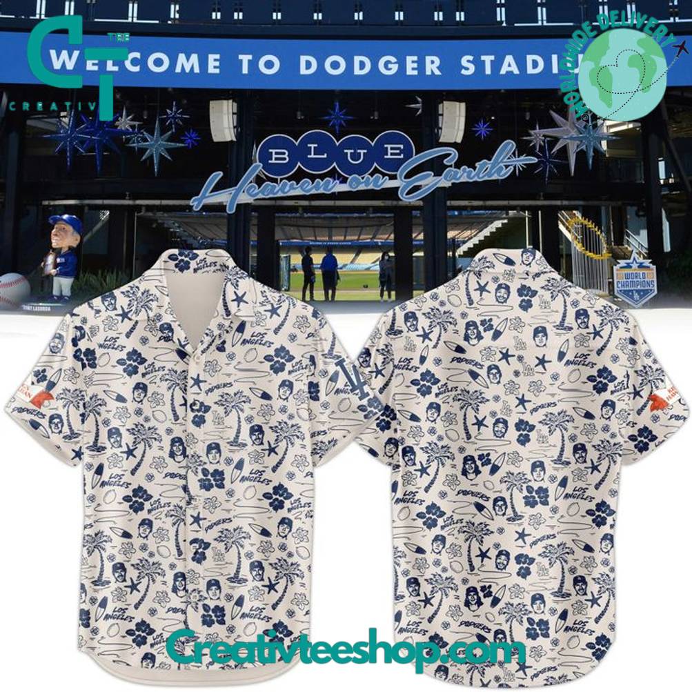 Los Angeles Dodgers Special Edition Hawaiian Shirt
