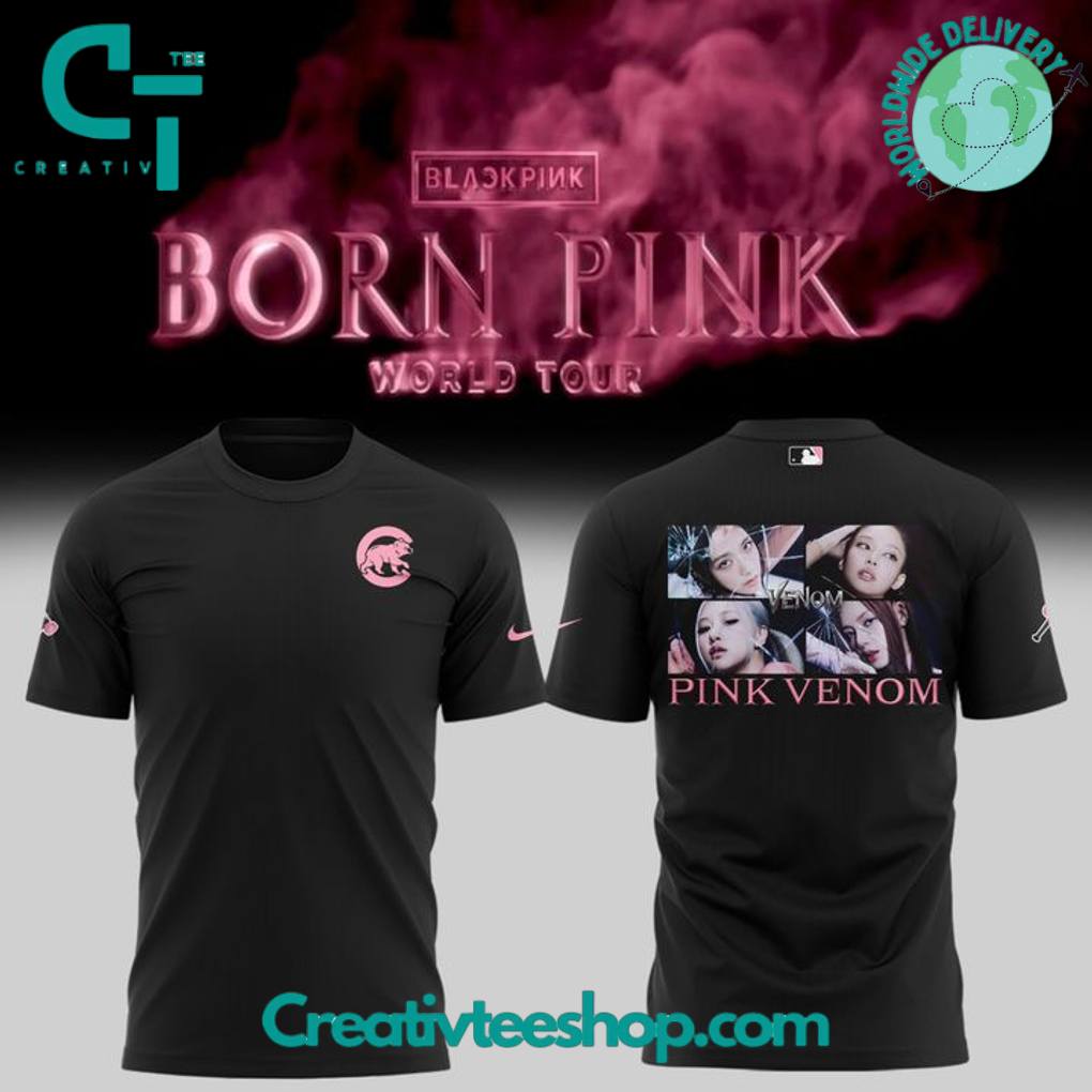 Chicago Cubs x Blackpink World Tour 2025 Special Tee