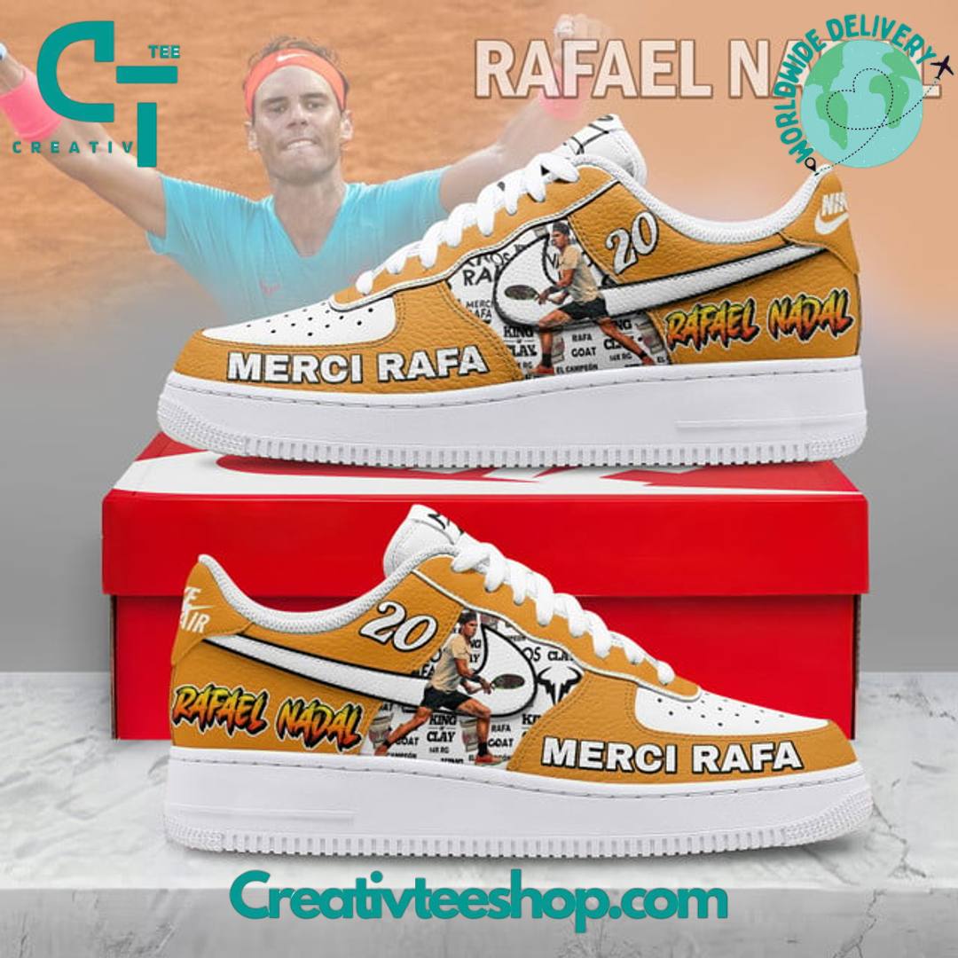 Rafael Nadal “Merci Rafa” Special Air Force 1 Sneaker