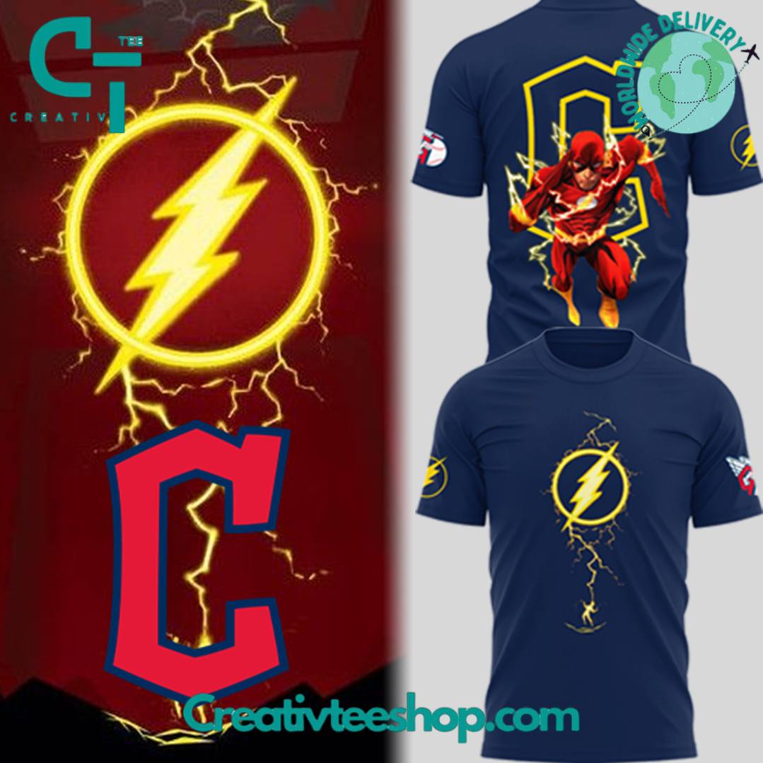 Cleveland Guardians x The Flash DC Special Tee
