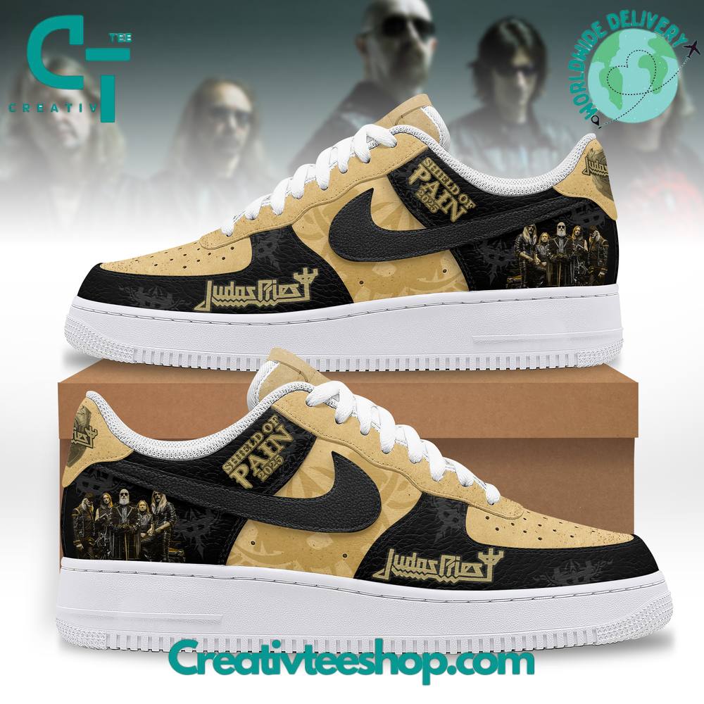 Judas Priest “Shield of Pain” Tour 2025 Special Air Force 1 Sneaker