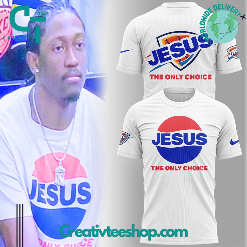 Oklahoma City Thunder Jalen Williams “Jesus The only choice” Special Tee