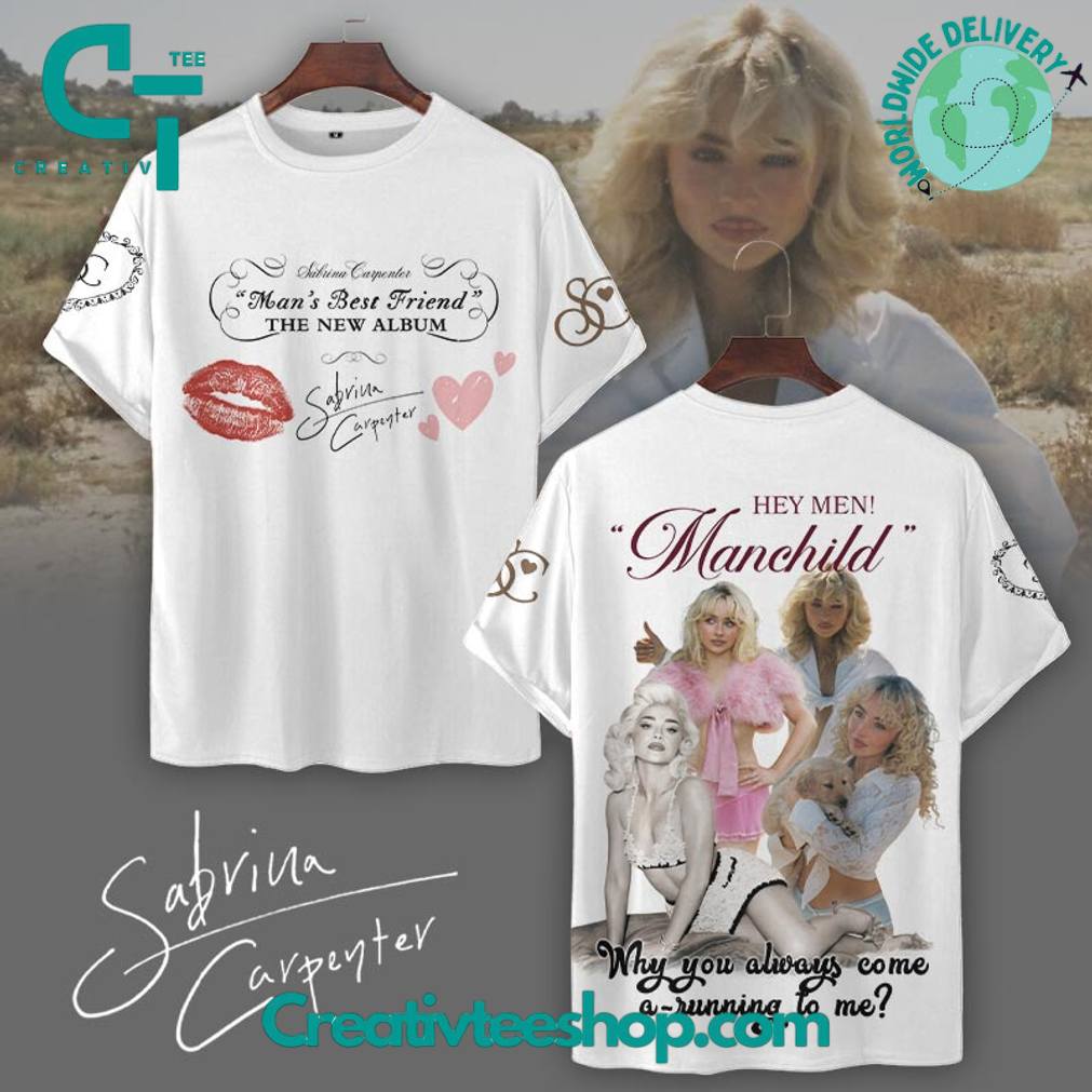 Sabrina Carpenter “Manchild” New MV Special Tee
