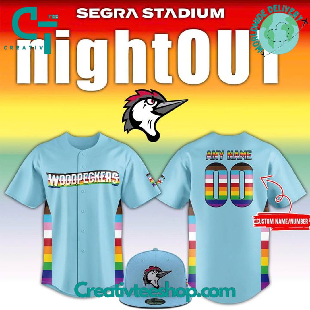 Fayetteville Woodpeckers x Night Out 2025 Personalized Baseball Jersey