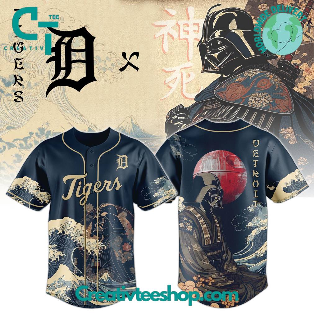 Detroit Tigers x Lord Vader Japan Edition 2025 Baseball Jersey