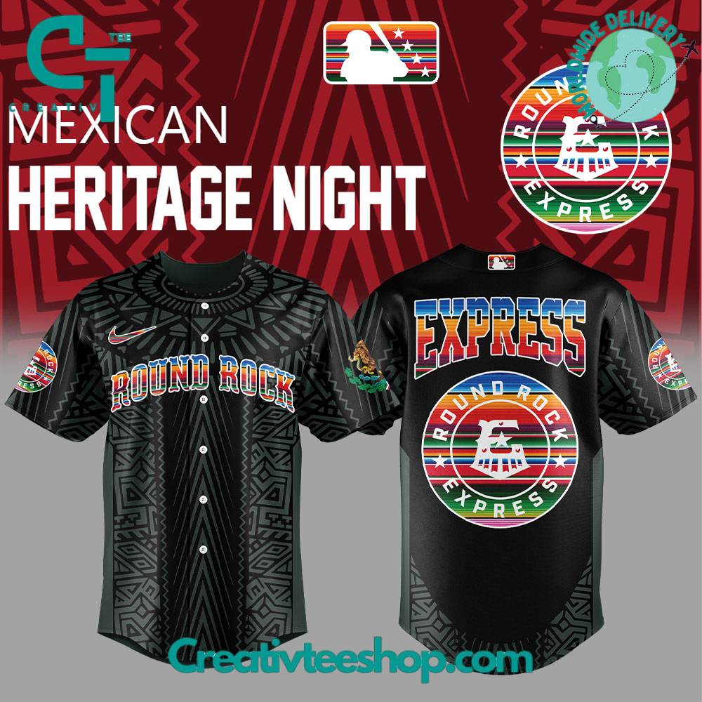 Round Rock Express Mexican Heritage Night Special Baseball Jersey