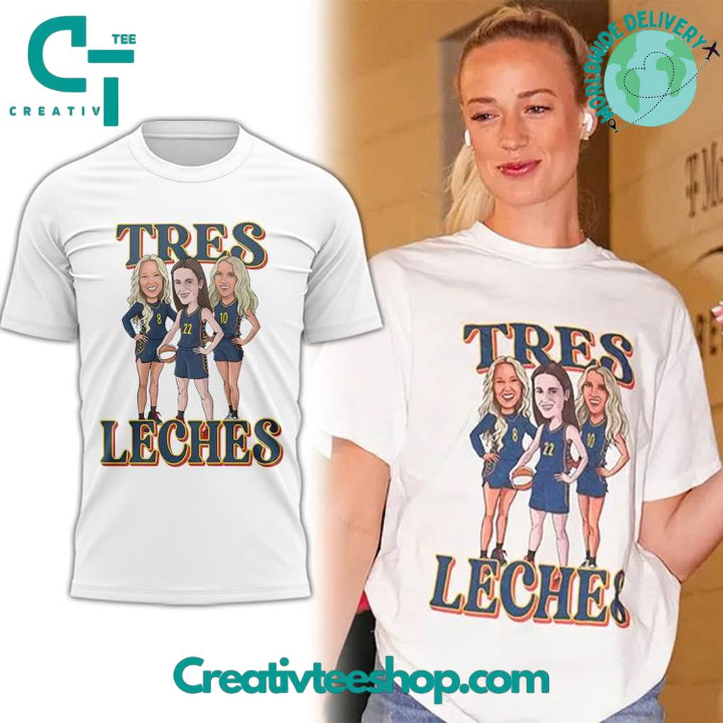 Indiana Fever “Tres Leches” Special White Tee