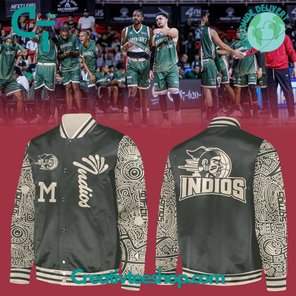 Indios de Mayagüez BSN 2025 Special Edition Bomber Jacket