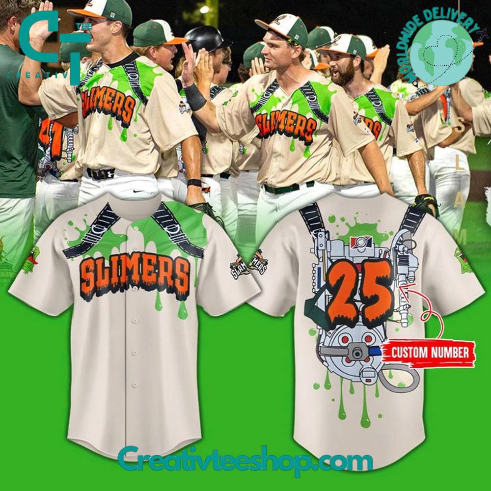 Joliet Slammers Slimers Special New 2025 Custom Baseball Jersey